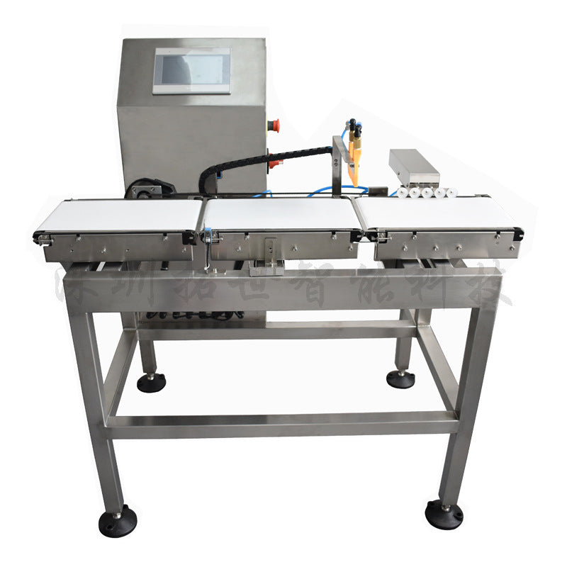 เครื่องชั่งคัดแยกระบบสายพานต่อเนื่อง High-precision pharmaceutical automatic sorting machine