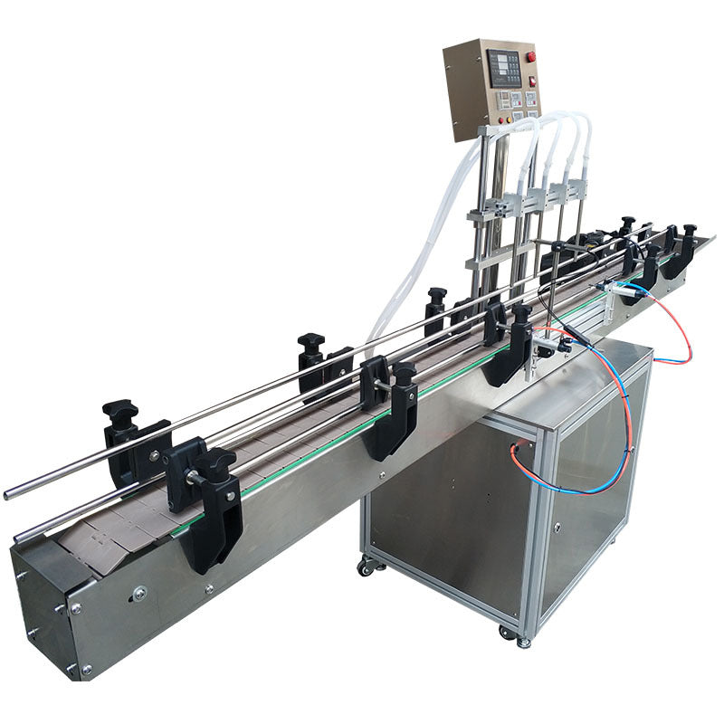 เครื่องบรรจุ ถัง 17 ลิตร 3 หัวจ่าย Semi-automatic 3 heads 17L high flow canning machine detergent