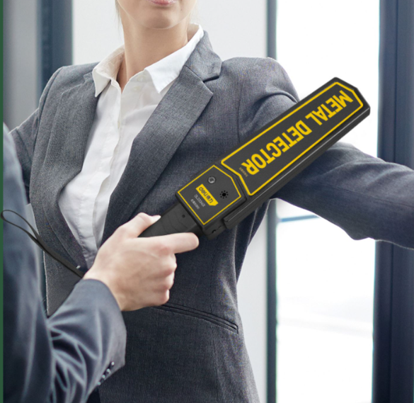 เครื่อง สแกน โลหะ เครื่องตรวจจับโลหะมือถือ ตรวจตัว metal detector small hand-held security detector