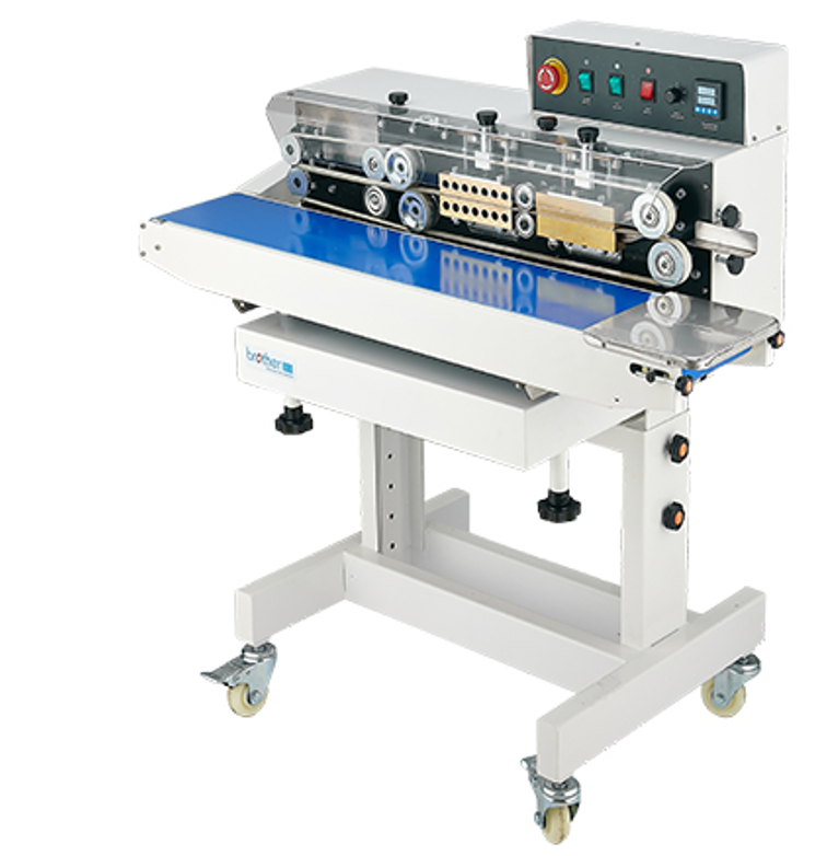 เครื่องซีล FRW200A Heavy-Duty Horizontal Sealer for Packaging, Durable and Efficient, Ideal for Food and Industrial Use, 200mm Width