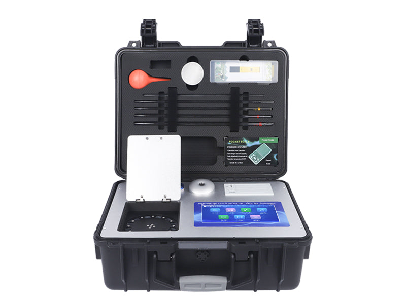 เครื่องตรวจวัดสารอาหารในดินและปุ๋ยแบบรวดเร็ว ตรวจวัดไนโตรเจน ฟอสฟอรัส โพแทสเซียม โลหะหนัก ความเป็นกรด-ด่าง (pH)