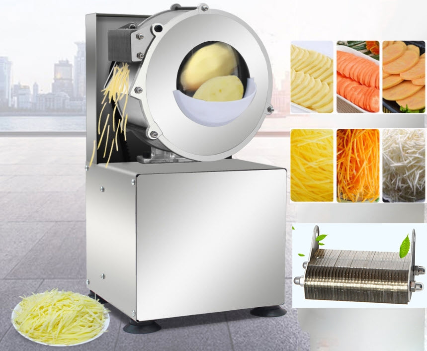 เครื่องซอย 180วัตต์ แครอท หัวไชเท้า แตงกวา หั่นมันฝรั่ง Potato shreds Machine แครอท