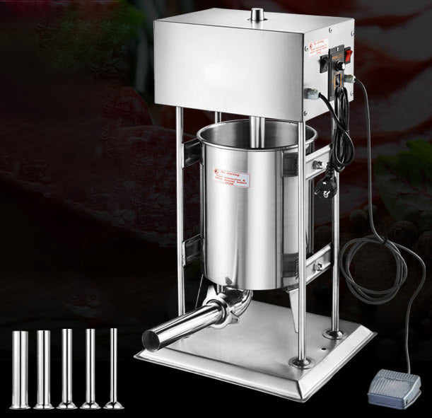 เครื่องอัดกุนเชียง ไก่เชียงใส้กรอก ไฟฟ้า Electric sausage machine 10L 12L 15L