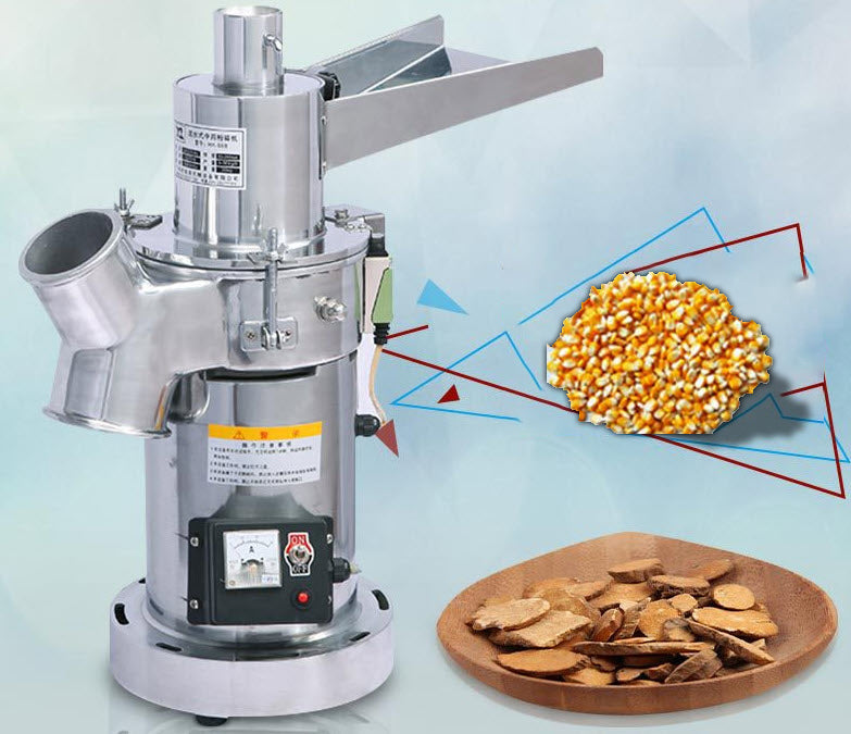 เครื่องบดผงละเอียด ultra-fine HK-08B flow type pulverizer stainless steel 2840r/min