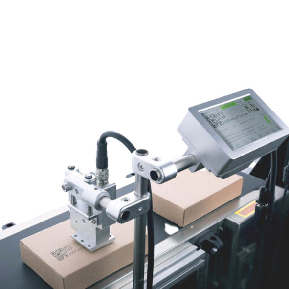 เครื่องพิมพ์ ฉลากอุตสาหกรรม สติกเกอร์ T600 high-speed variable data printing system TIJ inkjet printer