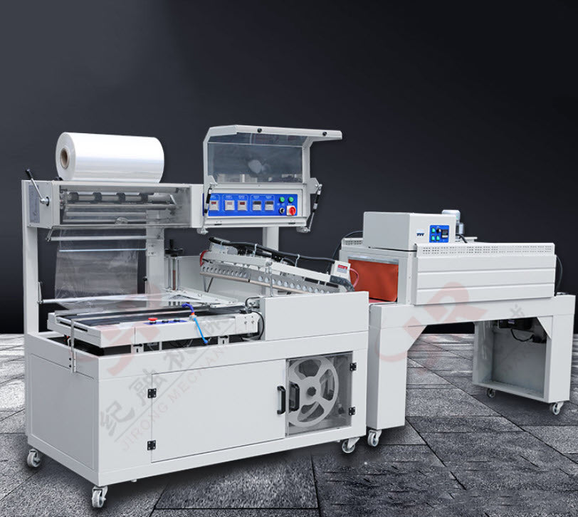 เครื่องแพ็คสินค้า ฟู๊ดเกรด อาหาร ห่อจาน ถ้วยคับ Automatic heat shrink packaging machine tableware dishes