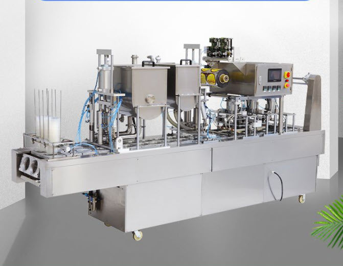 เครื่องบรรจุผลิตภัณฑ์อาหาร กล่อง ถ้วย SL-G2 Semi-Liquid Oil Filling Machine