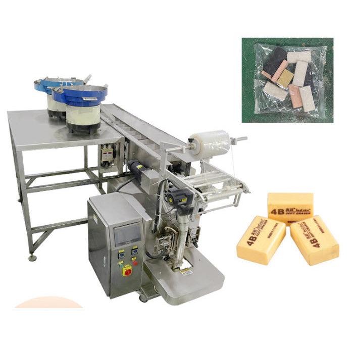 เครื่องบรรจุสายพาน นับชิ้น Semi-automatic chain bucket packing machine