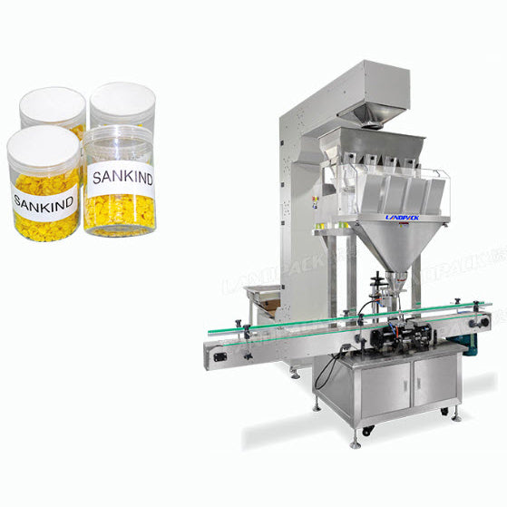 เครื่องบรรจุเมล็ด ธัญพืช คอร์นเฟลกส์ ซีเรียล สายพานต่อเนื่อง Weighing Packaging Machine Automatic