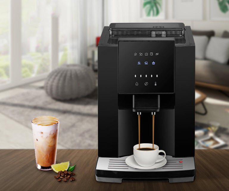 เครื่องชงกาแฟ ไฟฟ้า 220V 1200kw automatic grinding integrated Q07R