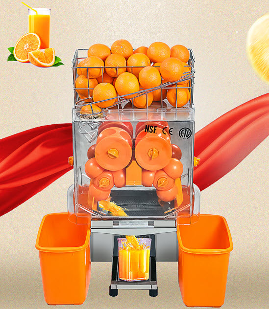 เครื่องคั้นน้ำส้ม น้ำมะนาว ทับทิม high-efficiency orange juice automatic