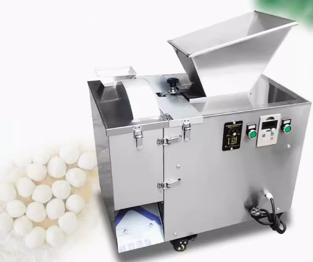 เครื่องตัดแบ่งแป้ง dough making machine, automatic dough dividing machine