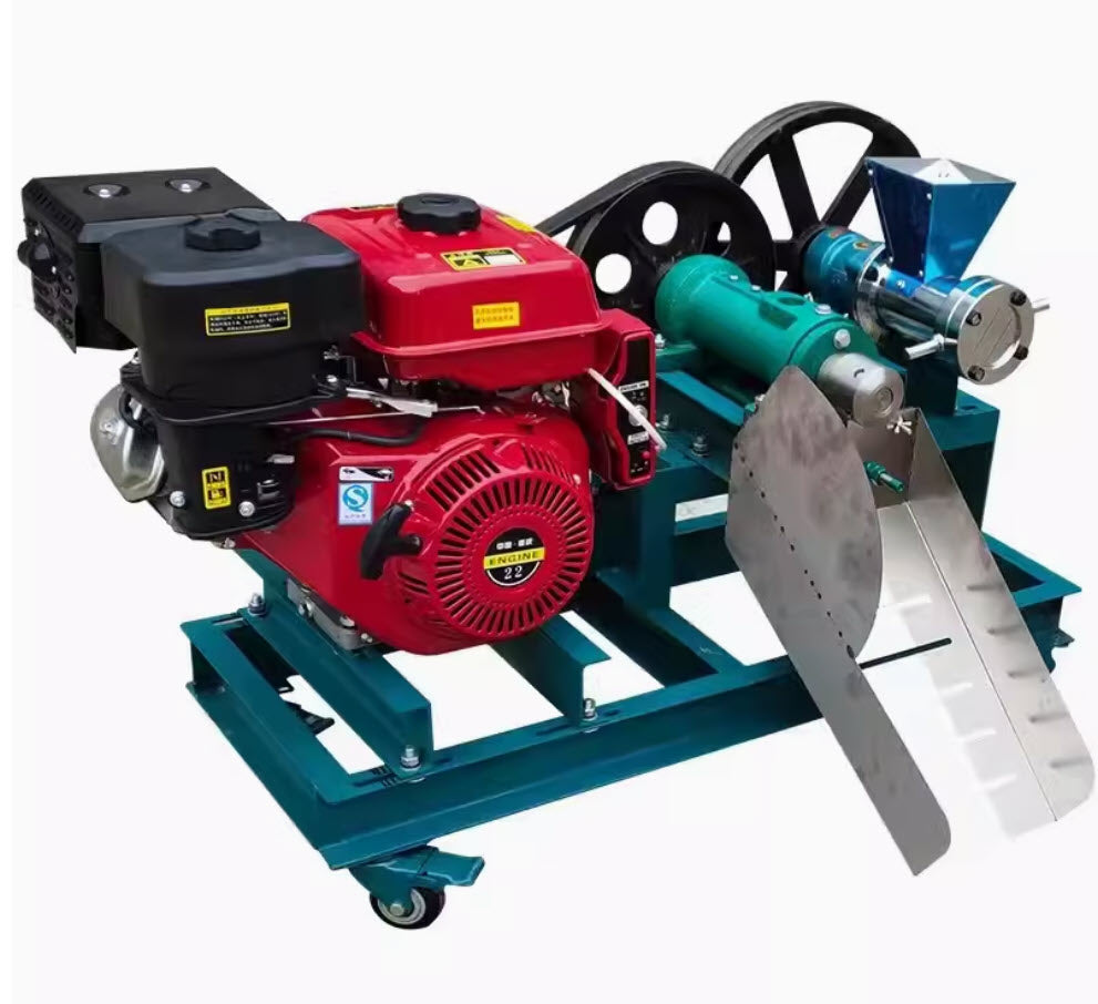 เครื่องทำขนมข้าวโพด multifunctional corn, soybean, rice, rice sticks, crispy fruit, whole grains puffing machine