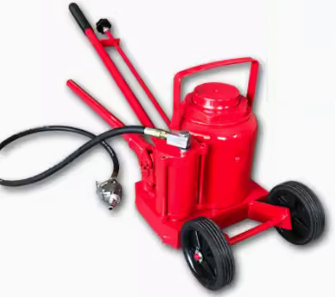 แม่แรงนิวเมติก 20 tons 30 tons hydraulic pneumatic - Heavy-duty pneumatic jack for lifting vehicles, machinery, and equipment with ease.
