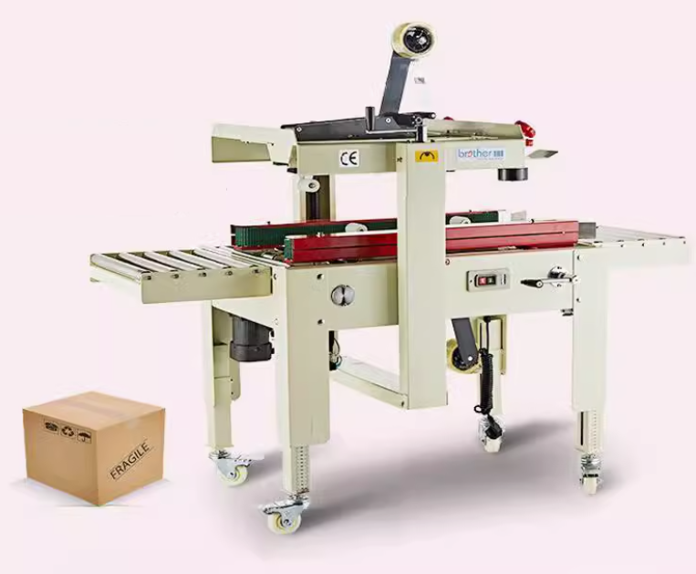 FXJ-4030D-เครื่องปิดปากกล่องด้วยเทปกาวอัตโนมัติ ความเร็วสูง ใช้งานง่าย เหมาะสำหรับธุรกิจบรรจุภัณฑ์และการส่งสินค้า