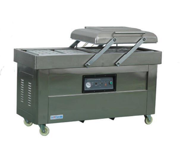 DZ600/2SBC-เครื่องซีลสูญญากาศ Brother รุ่นใหม่, ระบบดูดอากาศอัตโนมัติ, เหมาะสำหรับบรรจุอาหารสดและแห้ง, ใช้งานง่าย