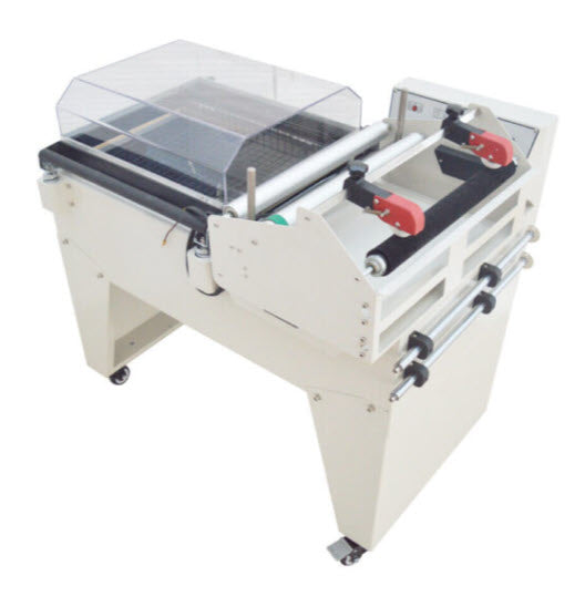 FM5540-เครื่องชริ้งฟิล์ม 2 IN 1 ระบบอัตโนมัติ, ใช้งานง่าย, เหมาะสำหรับฟิล์ม PVC และ POF, ขนาดกะทัดรัด, เหมาะสำหรับบ้านและสำนักงาน