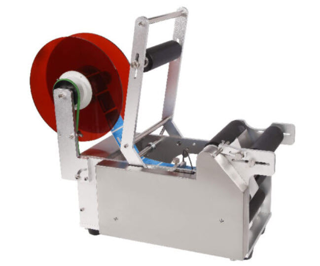 MT-50 เครื่องติดสติ๊กเกอร์อัตโนมัติ ใช้งานง่าย สำหรับติดสติ๊กเกอร์บนกล่อง ของขวัญ และวัสดุอื่นๆ