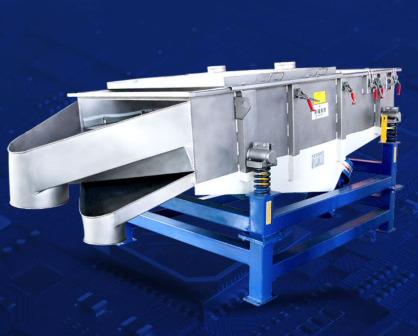 เครื่องสั่นแยกแบบตะแกรง vibrating screen for metal powder 2*0.4(Kw) XFZ-520 320(kg)motor 1440rpm