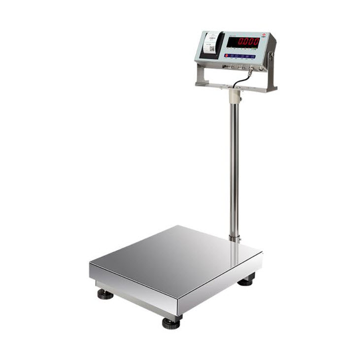 เครื่องชั่งน้ำหนักแบบตั้งพื้นสแตนเลสพร้อมเครื่องพิมพ์ HCE-31A HOCHOICE w33
