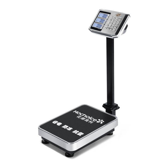 เครื่องชั่งน้ำหนักแบบตั้งพื้นอุตสาหกรรม A1 HOCHOICE w30 - Accurate Heavy Duty Scale for Industrial Use, Max Capacity 300kg, LCD Display