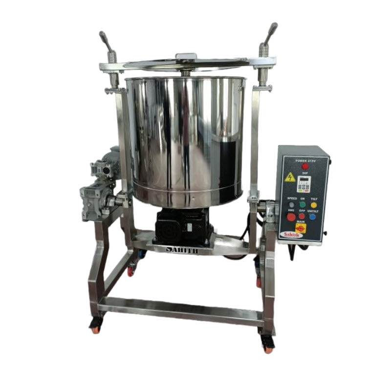 เครื่องโม่ช็อกโกแลตสแตนเลส 100 กก. Stainless Steel 100 Kg Chocolate Melanger 100kg 415V