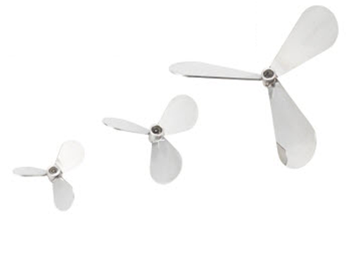 SP-304-3B ใบพัดกวนสแตนเลส 304 แบบสามใบ spiral สำหรับการกวนของเหลว ทนทานต่อการกัดกร่อน เหมาะสำหรับอุตสาหกรรมอาหารและเคมี