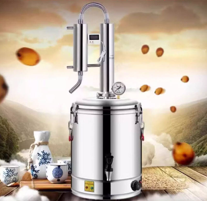 เครื่องสกัดน้ำมันหอมระเหย Essential oils Distiller สแตนเลส 50L