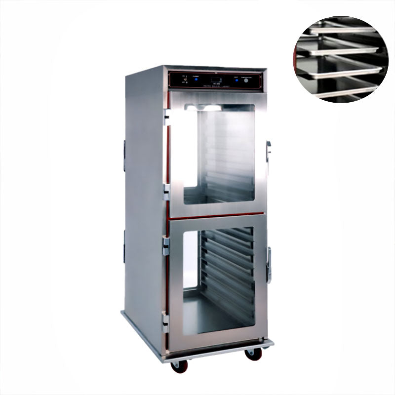 ตู้เก็บความร้อนอาหาร Heated Holding Cabinet รุ่น HHC-980 220V 2.1kW 20℃-110℃ 15 ถาด