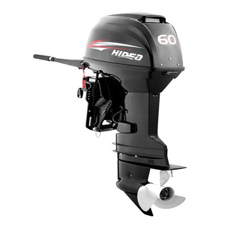 เครื่องยนต์เรือสองจังหวะ 60 แรงม้า outboard motor หัวฉีดไฟฟ้า 996CC 4 สูบ 24 ลิตร