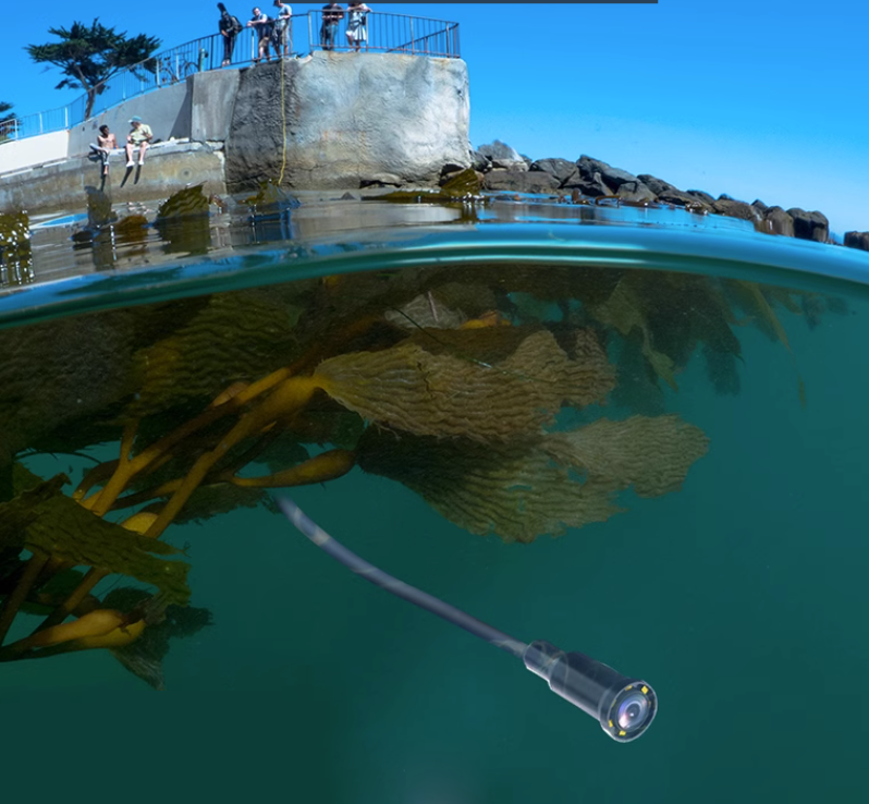 กล้องเอ็นโดรสโคปหน้าจอ กล้องงู HD 5 inch screen ตรวจสอบท่อ บ่อ ADJ-863 Pipeline endoscope HD camera