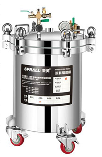 SP-304-FL-Tower ถังแรงดันลม 304 สแตนเลส แบบ Flange Tower 500L สำหรับอุตสาหกรรม ทนทานต่อการกัดกร่อนและความดันสูง