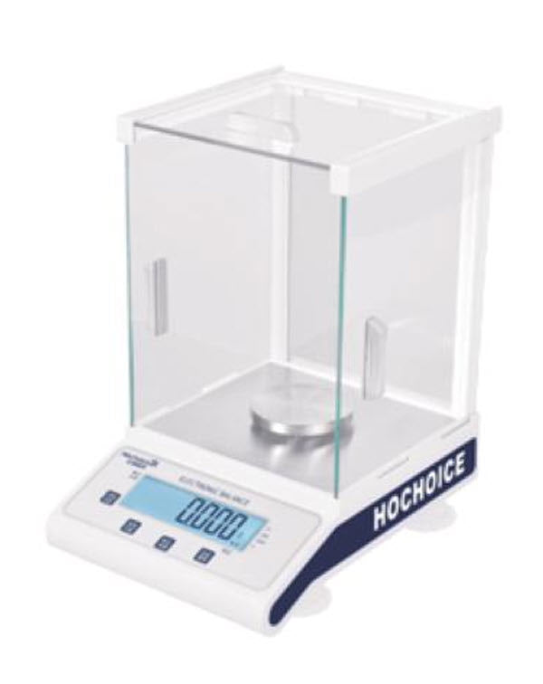 เครื่องชั่งวิเคราะห์อิเล็กทรอนิกส์ HC-3X HOCHOICE w15 - Precision digital scale 0.001g accuracy, 300g capacity, ideal for lab and home use.