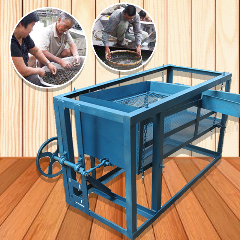 เครื่องแยกระบบสั่น 3 ชั้น 2200w 220V 100kg 190x72x90cm Screening Machine Crayfish Screening Machine Three-layer Vibration Selection