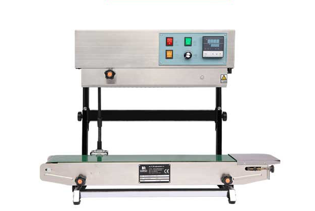 เครื่องซีล FR750LW Vertical Stainless Steel Model for Vacuum Sealing Food, Commercial Use, Durable Design, Easy Operation