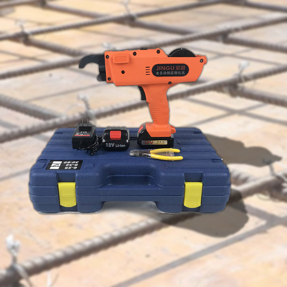 เครื่องผูกลวด มัดลวด เหล็กข้ออ้อย มือถือ Hand-held wire binding machine construction