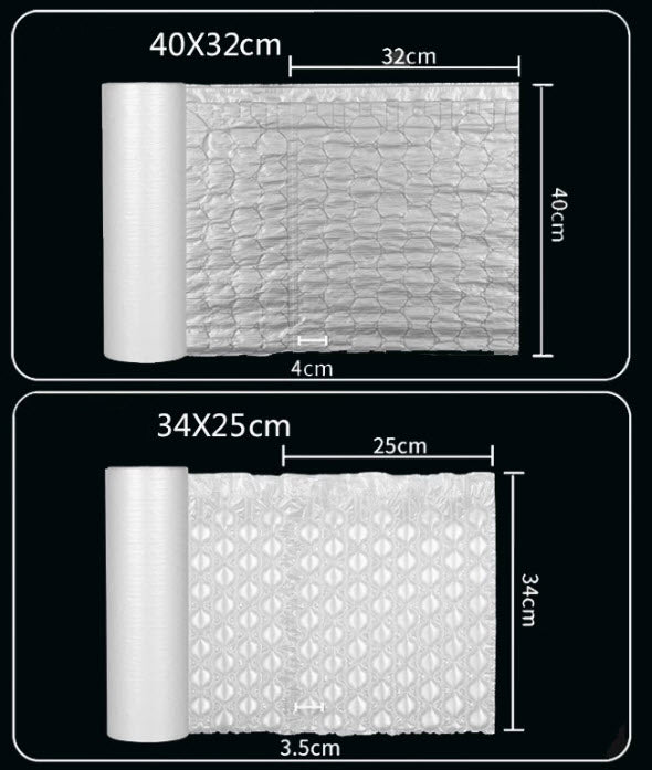 ม้วนฟลีม สำหรับ เครื่องผลิตพลาสติกกันกระแทก Film Air Bubble 40x32cm ยาว 300เมตร