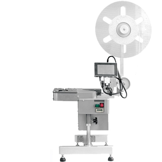 เครื่องมัดถุง เครื่องจับจีบถุง รัด clip อัตโนมัติ 6680-C ความเร็ว 60pcs/min