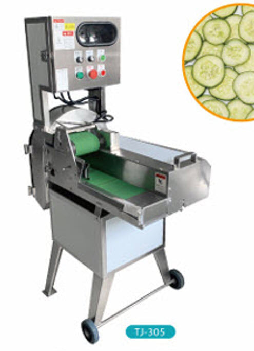 เครื่องหั่นผัก TJ-305 ขนาดกะทัดรัดอเนกประสงค์ 1.125 kW 500-800 kg/hour 750x500x900
