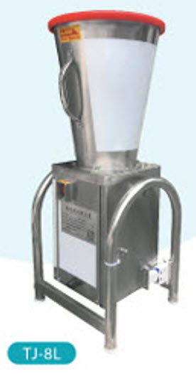 เครื่องคั้นน้ำ TJ-8L ขนาดกะทัดรัด 1 HP 8 L สำหรับบ้านและธุรกิจ ระบบประหยัดพลังงาน ขนาด 360x350x840 มม.