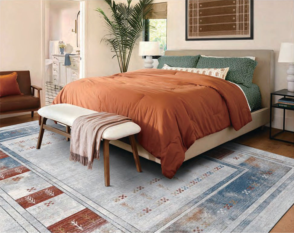 พรมพรีเมียมตกแต่งบ้านลายวินเทจ โมเดิร์น และเปอร์เซีย ขนาด 40x60 - 200x300 ซม. รุ่น TK00432 / TK12703 / TK11326 / TK11989 / TK12788 / TK11001G