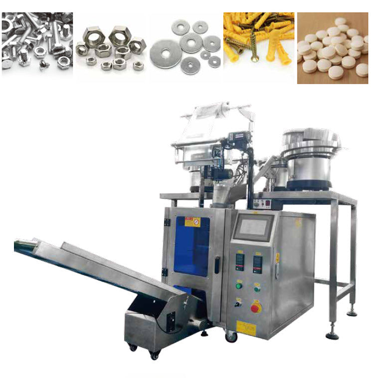 เครื่องบรรจุพร้อมซีล แบบนับจำนวน เม็ดยา น็อตตัวผู้ น็อตตัวเมีย แหวน พร้อมห่อ SIGB320 2.5(Kw) Fully Automatic Counting Fittings Packing Equipment