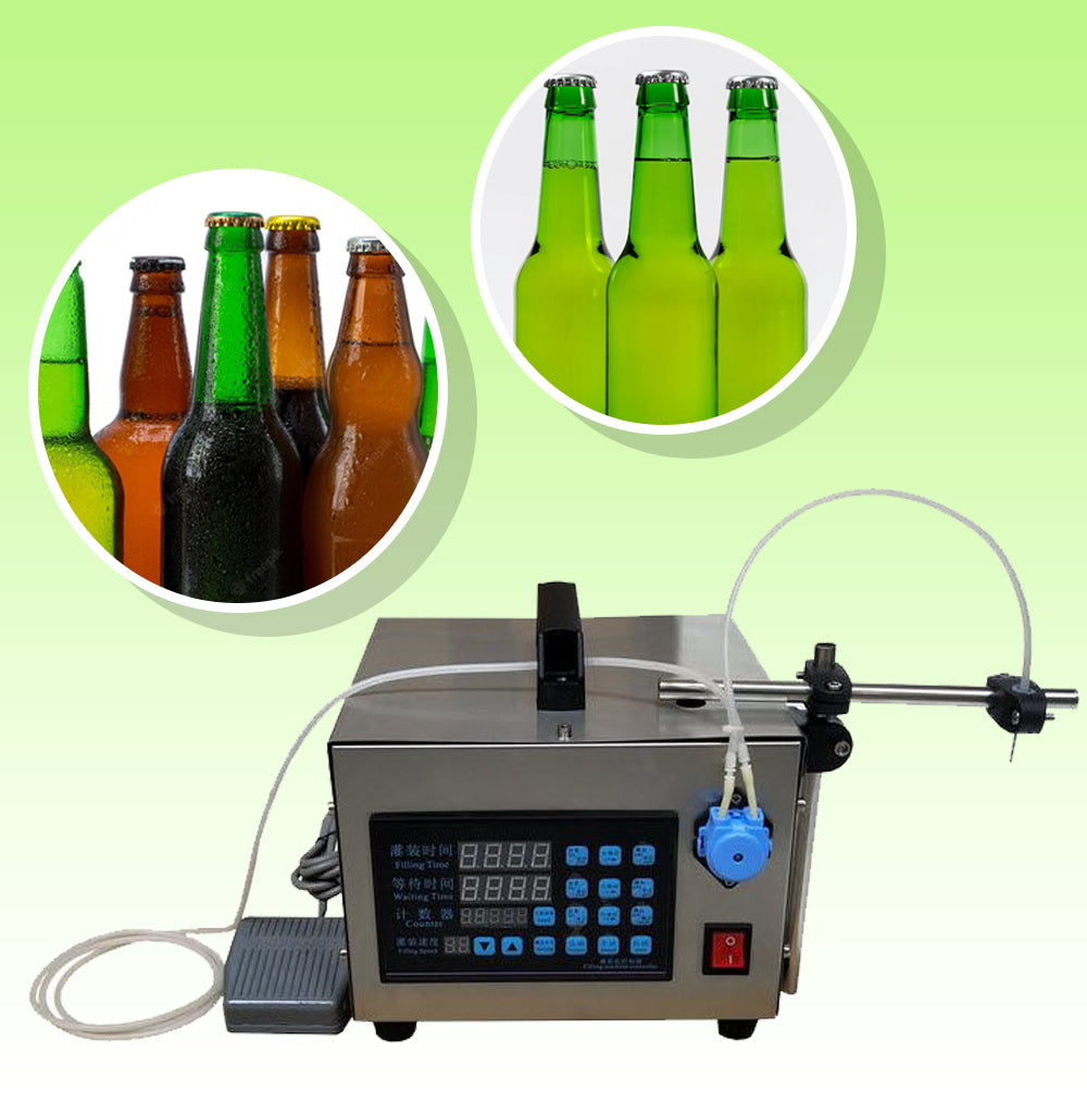 เครื่องบรรจุของเหลว ขวดขนาดเล็ก สารเคมี เครื่องสำอางค์ Small Liquid Quantitative Filling Machine