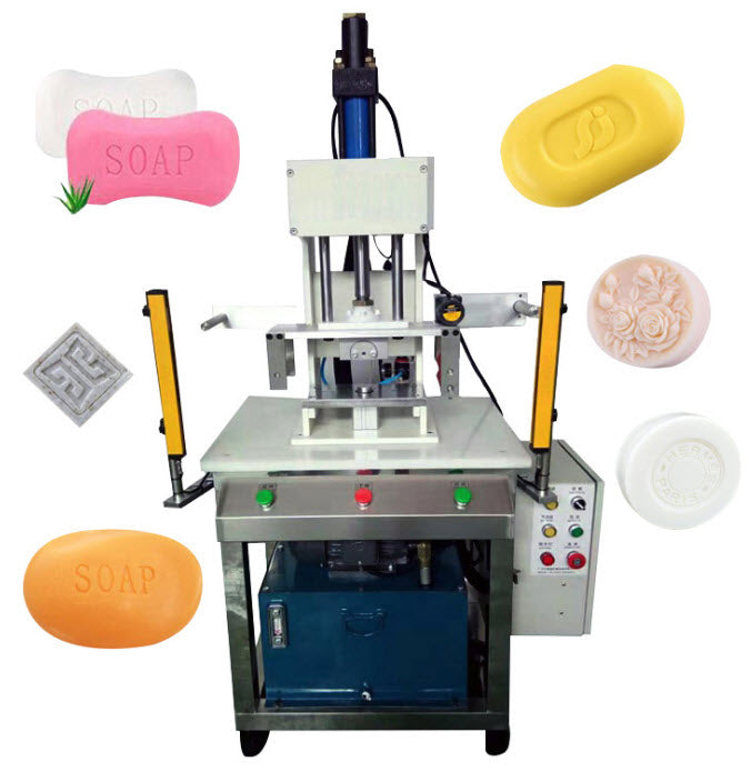 เครื่องกดขึ้นรูปสบู่ก้อน YMYZ-02 380v 40L 260kg Semi-automatic soap pressing machine