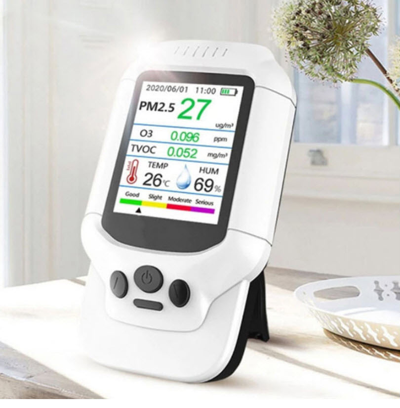 Portable Ozone Meter เครื่องเช็ค วัดโอโซน รุ่น DM502-O3 เครื่องวัดฝุ่น วัดความชื้น