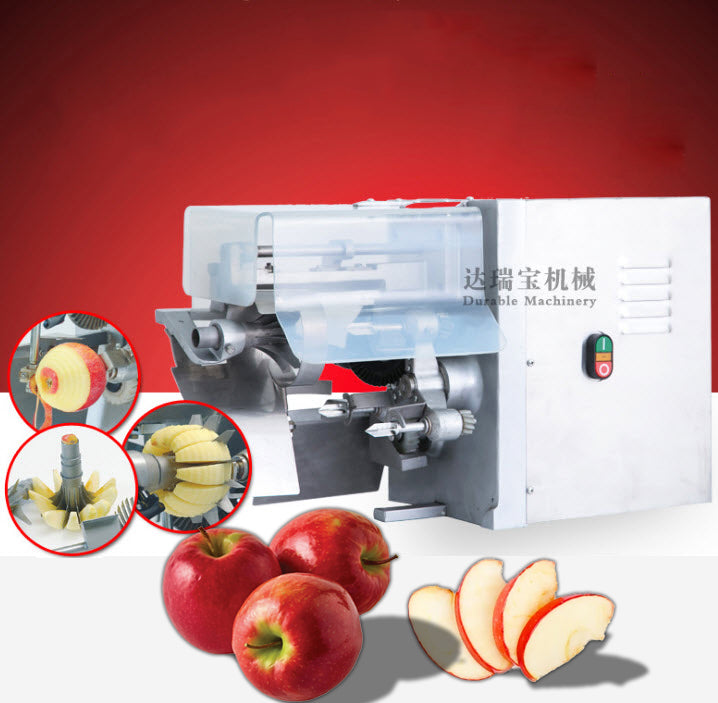 เครื่องปอก คว้านแกน อัตโนมัติ แอปเปิ้ล สาลี่ DRB-PG1 220(V)0.15(kw) Apple Peeling and Core Punching Machine Fully Automatic