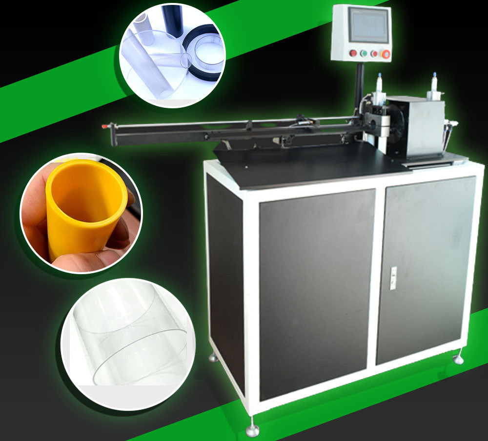 เครื่องตัดท่อ pvc ท่อร้อยสายไฟ plastic PE rubber plastic pipe cutting XLD-01123