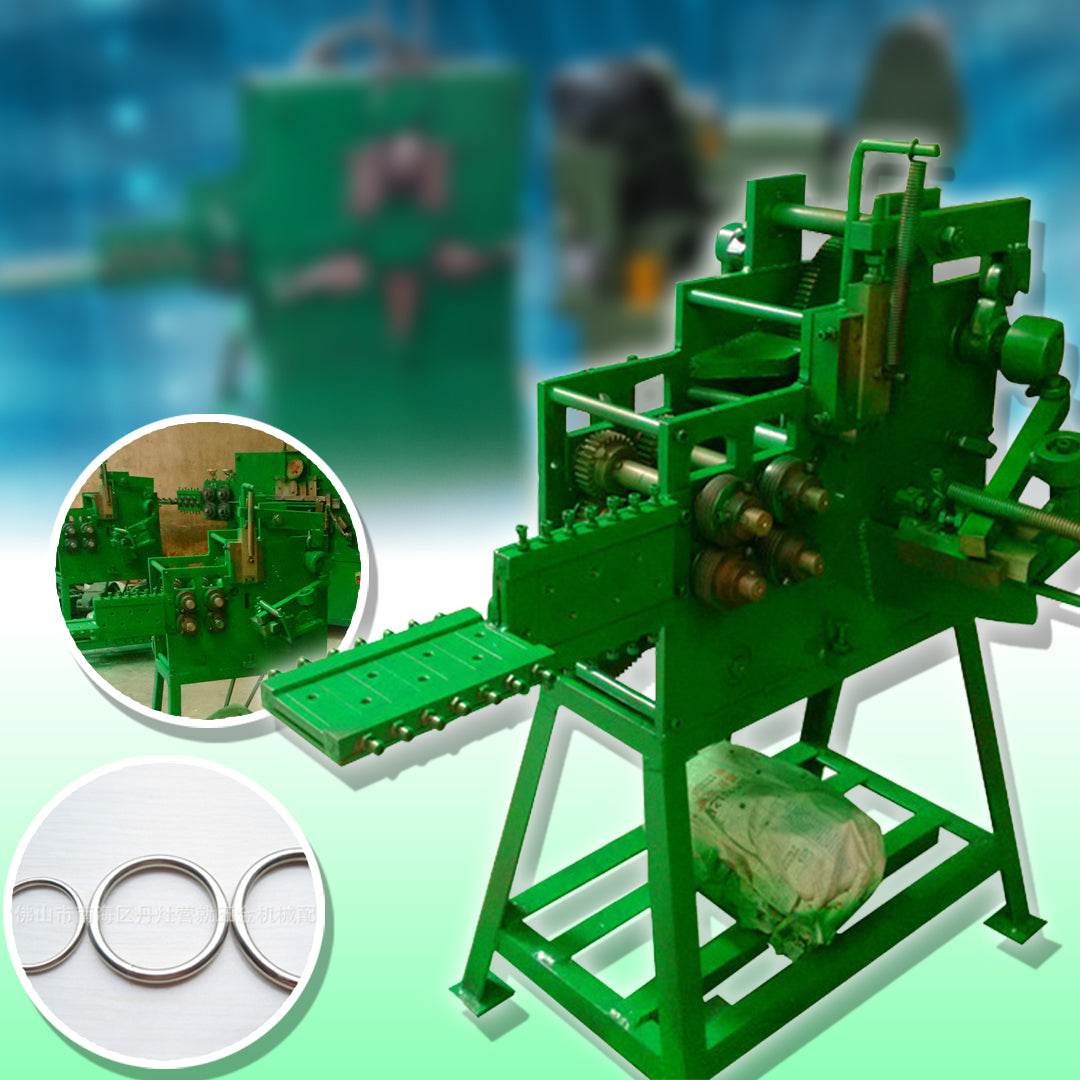 เครื่องดัดตะขอลวด ดัดลวด ขึ้นรูป flat-mouth looping machine equipment hardware iron wire looping machine steel wire forming looping machine