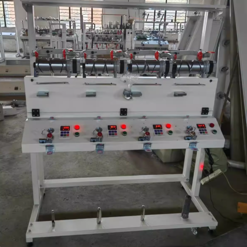 เครื่องพันไฟเบอร์ Carbon Fiber Wrapping Machine - High Efficiency, Durable, Ideal for Automotive and DIY Projects, Easy to Use, Professional Finish