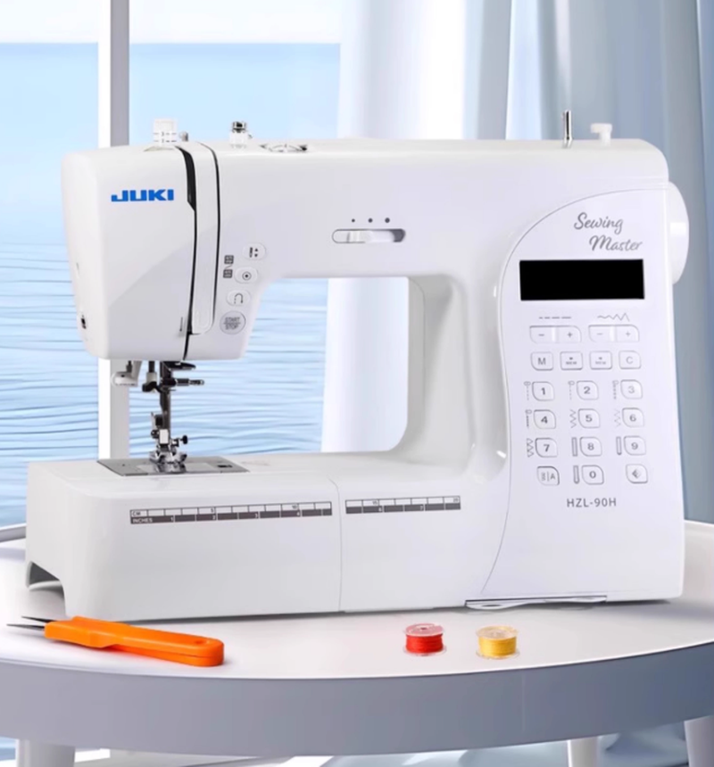 จักรเย็บผ้า Sewing Machine, Portable and Durable, 12 Built-in Stitches, Perfect for Beginners and Home Use, Easy to Operate
